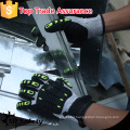 SRSAFETY 13G TPR working color useful safety gloves in china,nitrile glove sandy finished